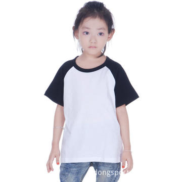 Summer hot sale t-shirts kids top t shirt dress for kids high quality kids custom t shirt